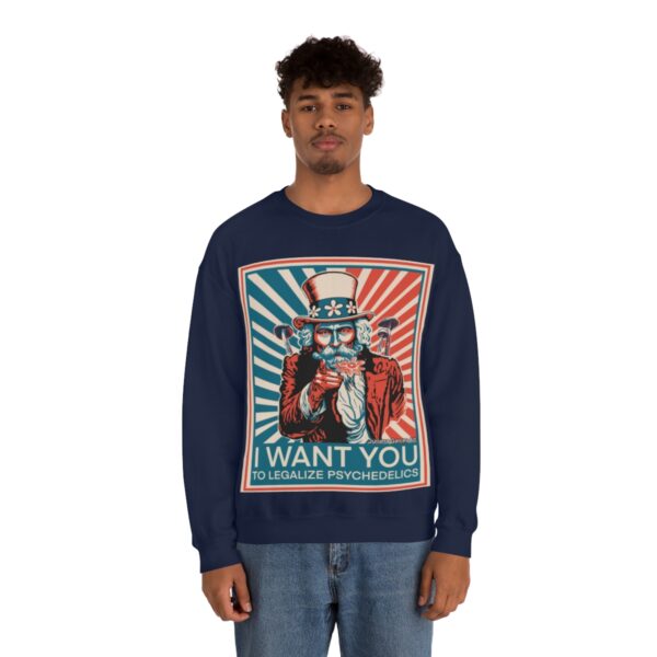 "I Want You To" Unisex Sweatshirt 5 Colors - Image 31
