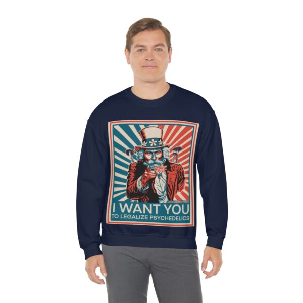 "I Want You To" Unisex Sweatshirt 5 Colors - Image 32