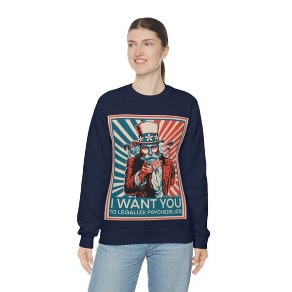 "I Want You To" Unisex Sweatshirt 5 Colors - Image 33