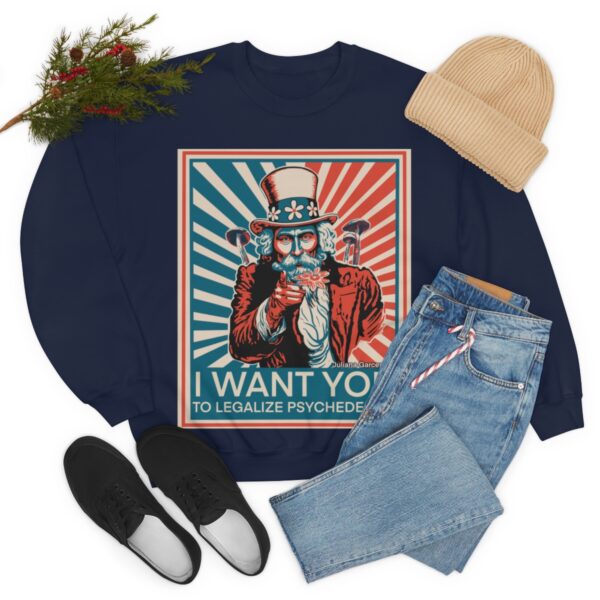 "I Want You To" Unisex Sweatshirt 5 Colors - Image 35