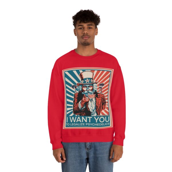 "I Want You To" Unisex Sweatshirt 5 Colors - Image 40