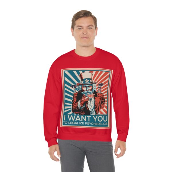 "I Want You To" Unisex Sweatshirt 5 Colors - Image 41