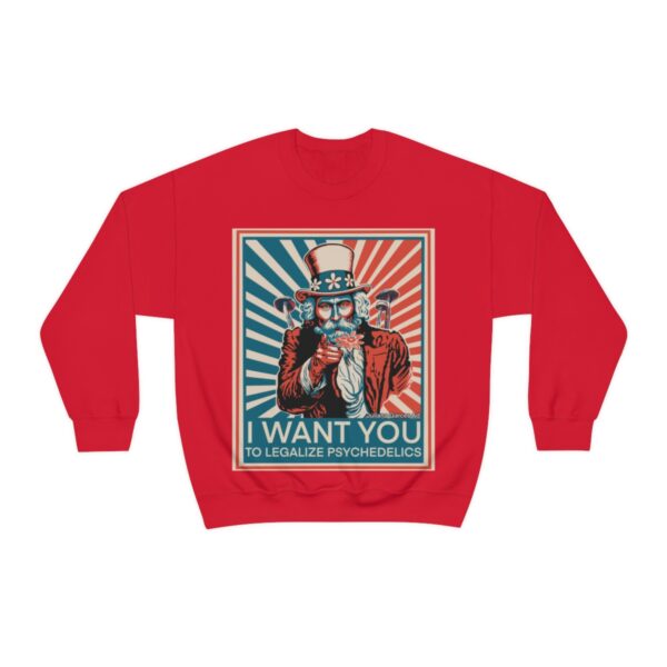 "I Want You To" Unisex Sweatshirt 5 Colors - Image 37