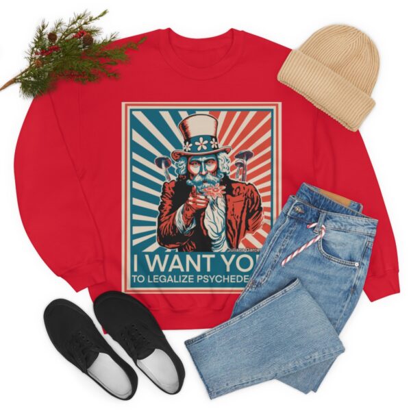 "I Want You To" Unisex Sweatshirt 5 Colors - Image 44