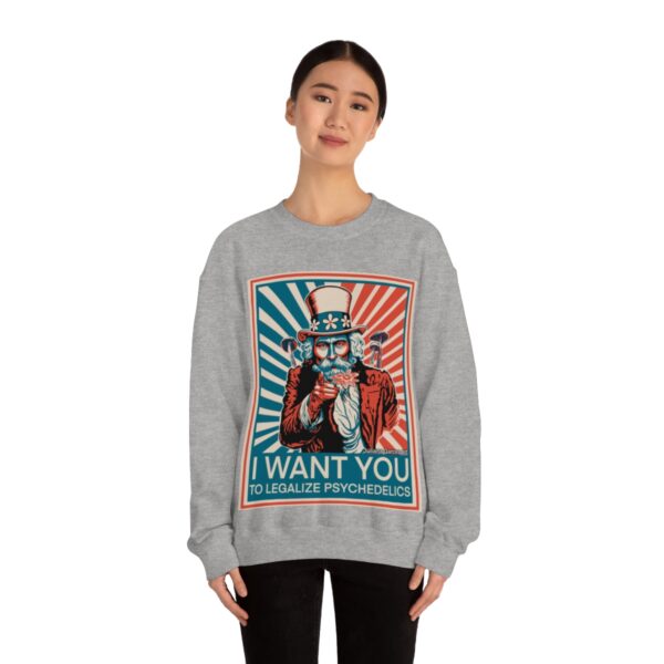 "I Want You To" Unisex Sweatshirt 5 Colors - Image 21