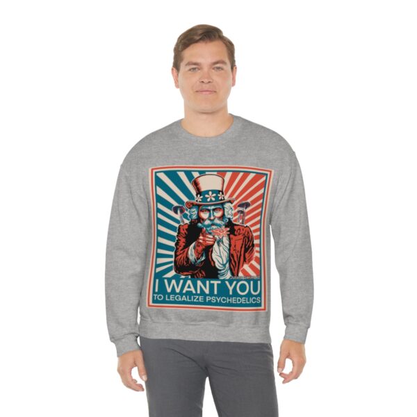 "I Want You To" Unisex Sweatshirt 5 Colors - Image 23