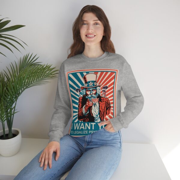"I Want You To" Unisex Sweatshirt 5 Colors - Image 25