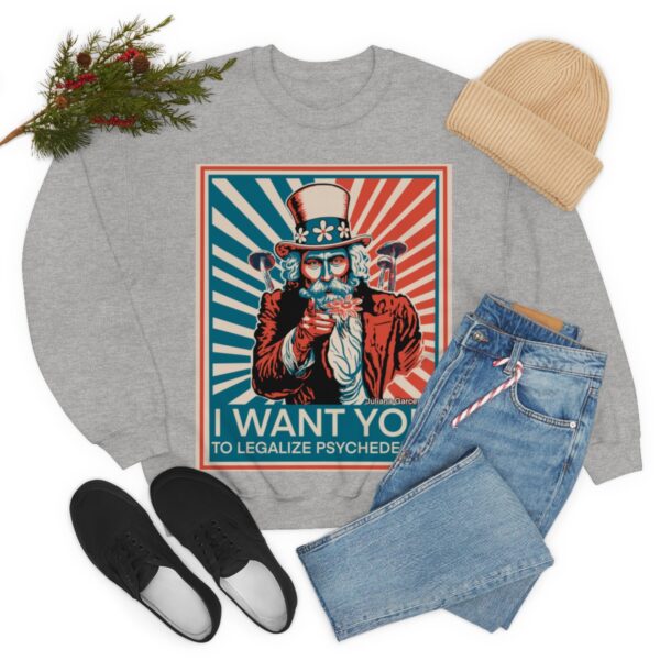"I Want You To" Unisex Sweatshirt 5 Colors - Image 26