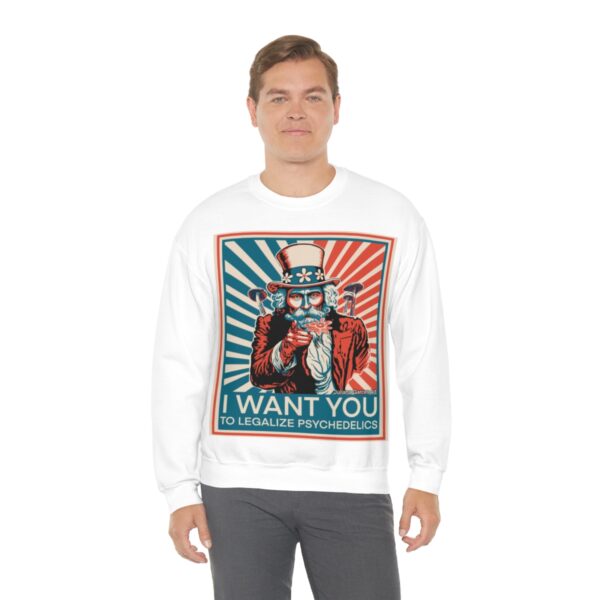 "I Want You To" Unisex Sweatshirt 5 Colors - Image 14