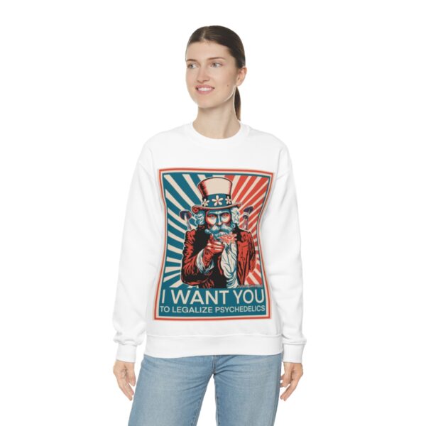 "I Want You To" Unisex Sweatshirt 5 Colors - Image 15
