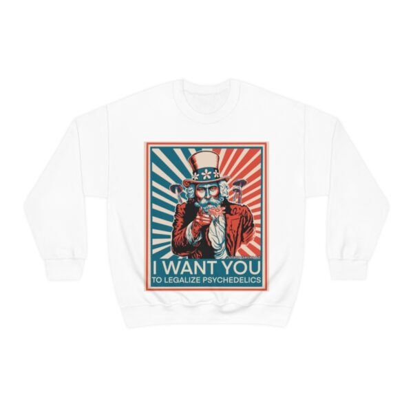 "I Want You To" Unisex Sweatshirt 5 Colors - Image 10