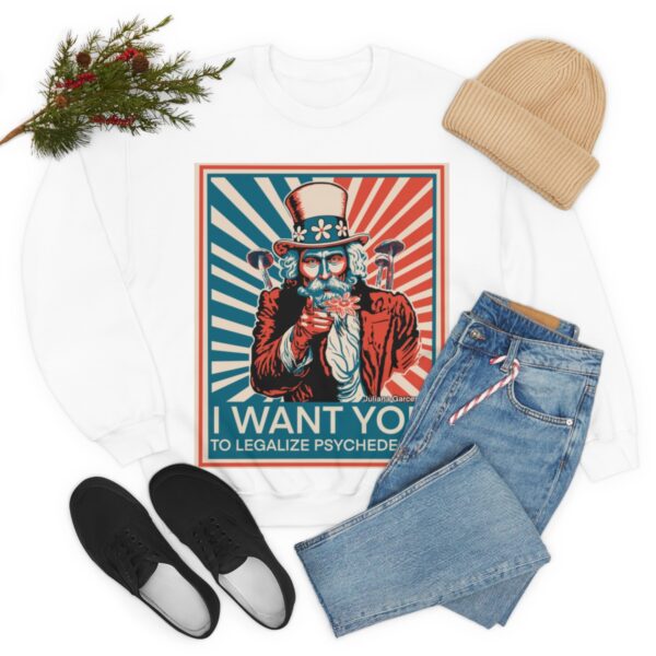 "I Want You To" Unisex Sweatshirt 5 Colors - Image 17