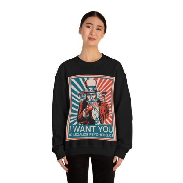 "I Want You To" Unisex Sweatshirt 5 Colors - Image 3