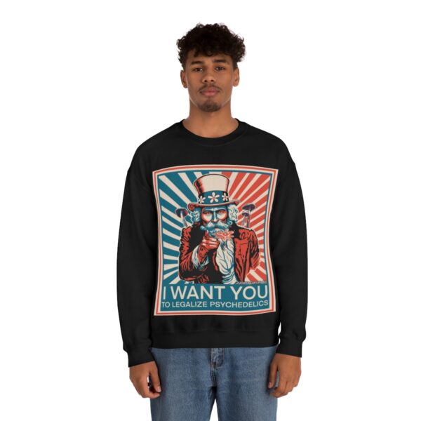 "I Want You To" Unisex Sweatshirt 5 Colors - Image 4