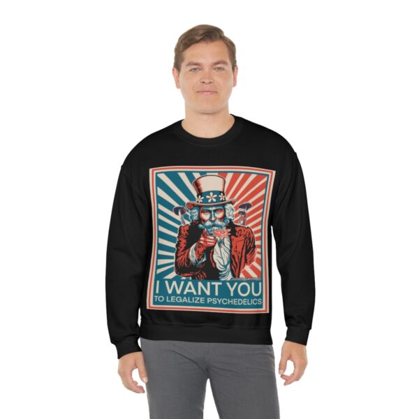 "I Want You To" Unisex Sweatshirt 5 Colors - Image 5