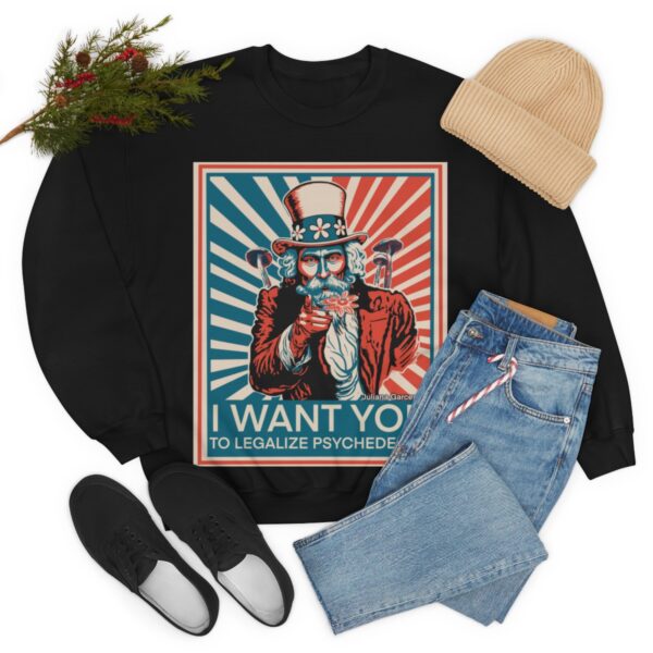 "I Want You To" Unisex Sweatshirt 5 Colors - Image 8