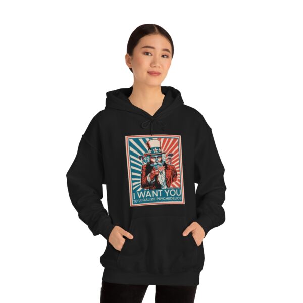 "I Want You To" Unisex Hoodie 11 Color Options - Image 3