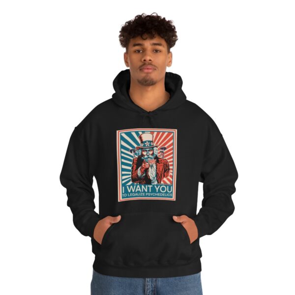 "I Want You To" Unisex Hoodie 11 Color Options - Image 4