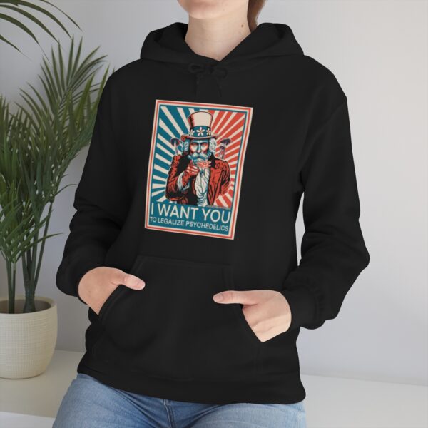 "I Want You To" Unisex Hoodie 11 Color Options - Image 7