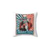 "I Want You To" Spun Polyester Square Pillow - Image 4