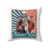 "I Want You To" Spun Polyester Square Pillow - Image 10