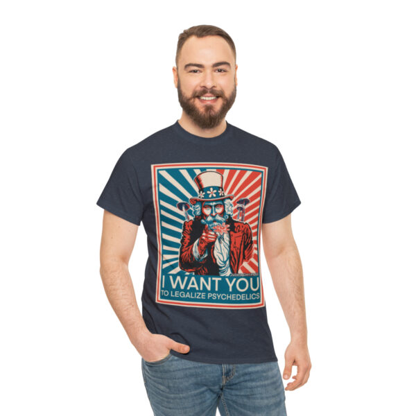 "I Want You to" Unisex Cotton Tee 8 Color Options - Image 125