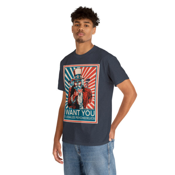 "I Want You to" Unisex Cotton Tee 8 Color Options - Image 126