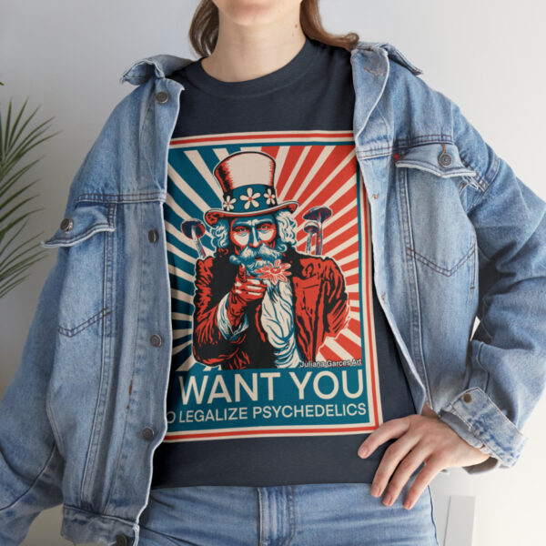 "I Want You to" Unisex Cotton Tee 8 Color Options - Image 129