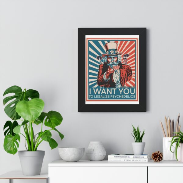 "I Want You To" Framed Poster - Image 5