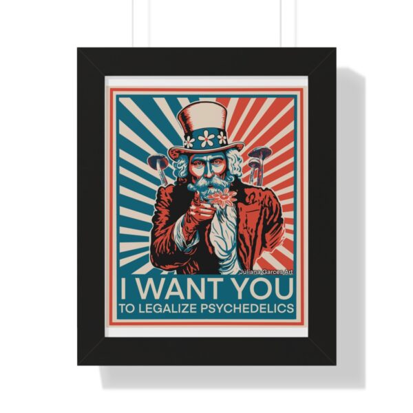 "I Want You To" Framed Poster - Image 4