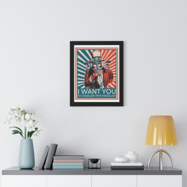 "I Want You To" Framed Poster - Image 2