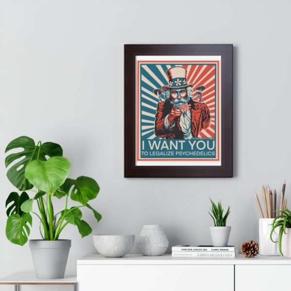 "I Want You To" Framed Poster - Image 8