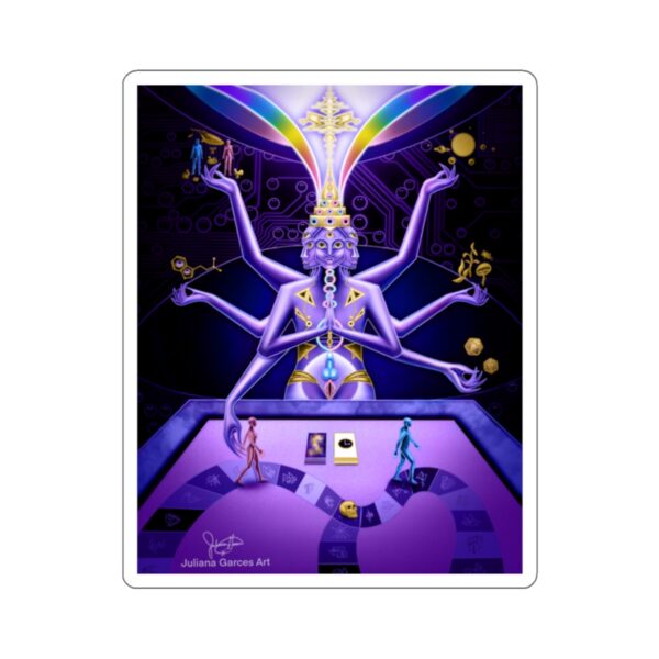 "The Infinite Self Plays the Game" Stickers - Image 7