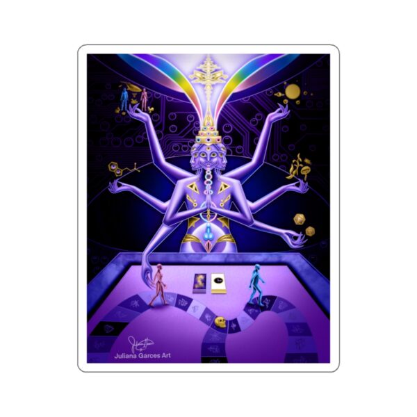 "The Infinite Self Plays the Game" Stickers