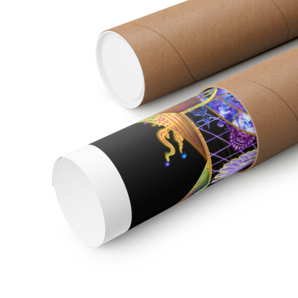 "The Infinite Self & The Wheel of Life (Extended Design)" Print - Image 35