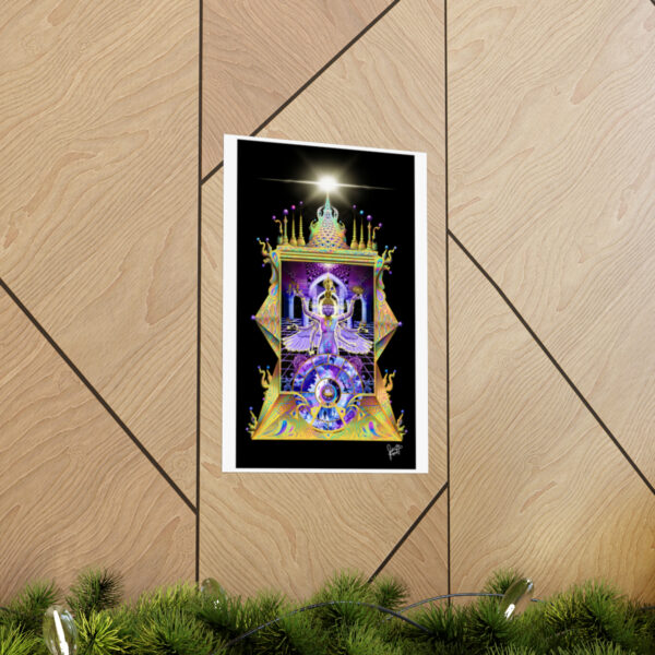 "The Infinite Self & The Wheel of Life (Extended Design)" Print - Image 37
