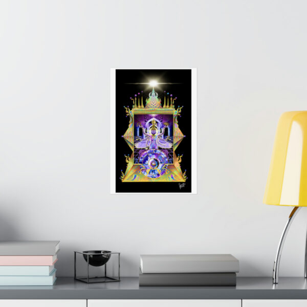"The Infinite Self & The Wheel of Life (Extended Design)" Print - Image 40