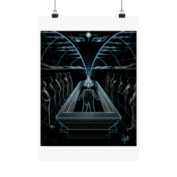 “Cosmic Funeral (Sketch)” Print - Image 33