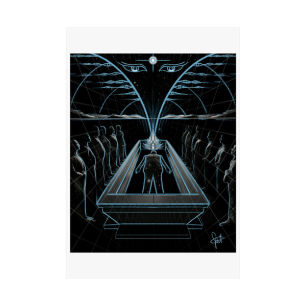 “Cosmic Funeral (Sketch)” Print - Image 34