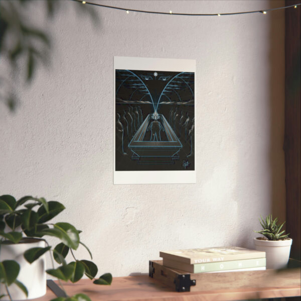 “Cosmic Funeral (Sketch)” Print - Image 38