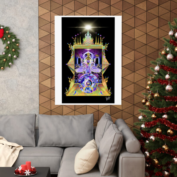 "The Infinite Self & The Wheel of Life (Extended Design)" Print - Image 44