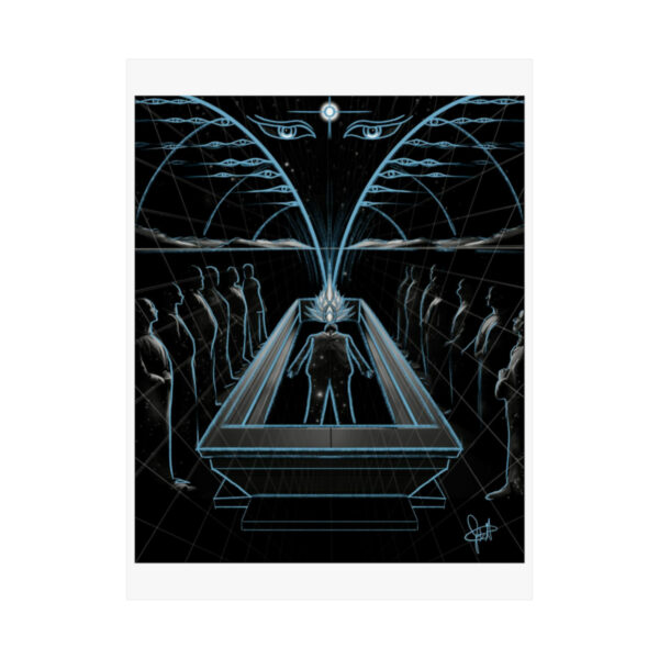 “Cosmic Funeral (Sketch)” Print - Image 42
