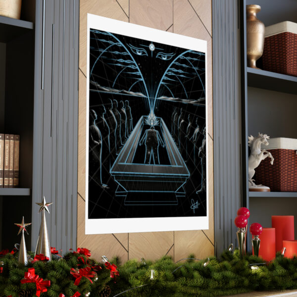 “Cosmic Funeral (Sketch)” Print - Image 45
