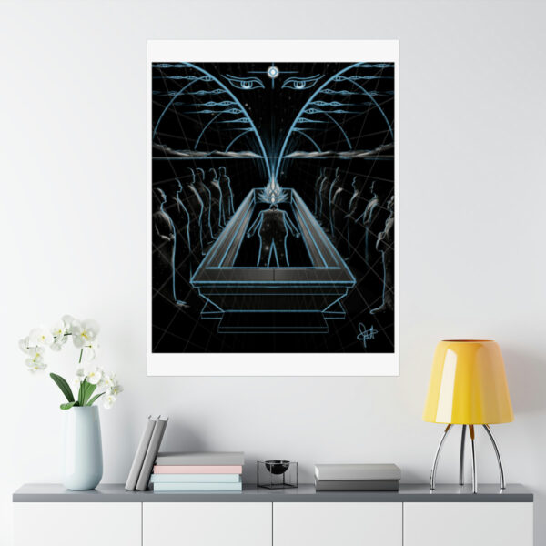 “Cosmic Funeral (Sketch)” Print - Image 48