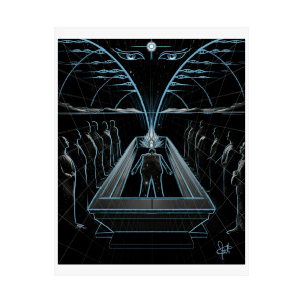 “Cosmic Funeral (Sketch)” Print - Image 10