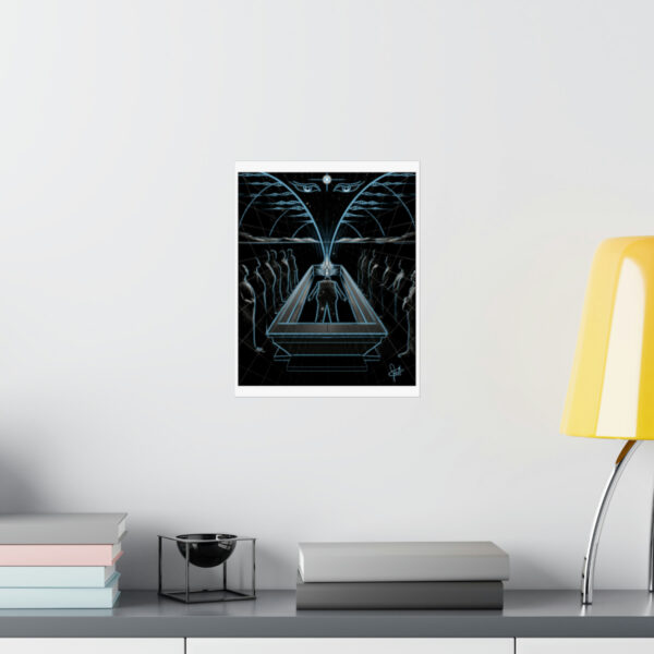 “Cosmic Funeral (Sketch)” Print - Image 16