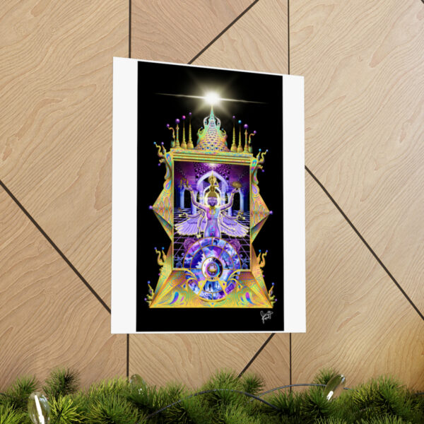 "The Infinite Self & The Wheel of Life (Extended Design)" Print - Image 5
