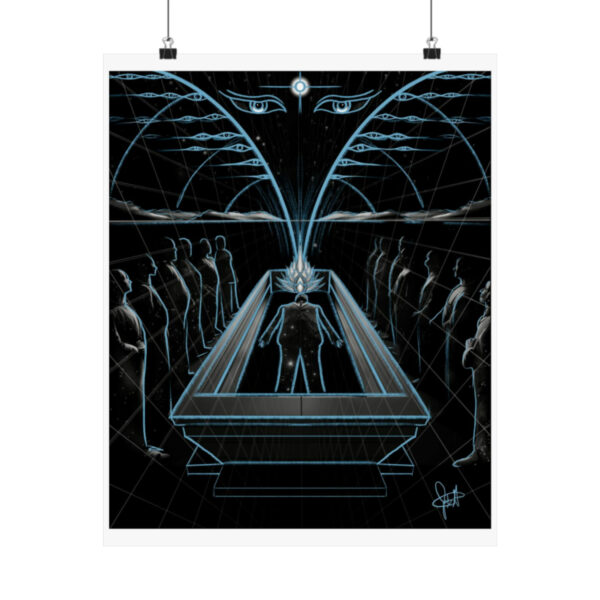 “Cosmic Funeral (Sketch)” Print - Image 17