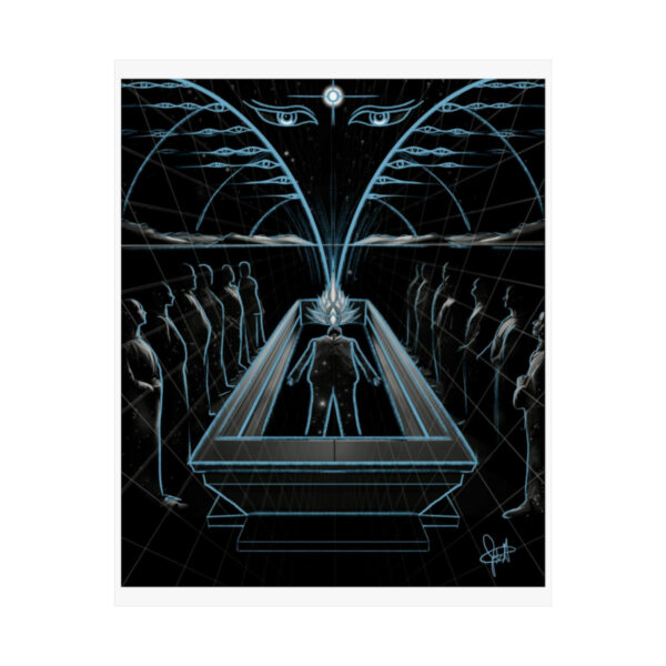 “Cosmic Funeral (Sketch)” Print - Image 18