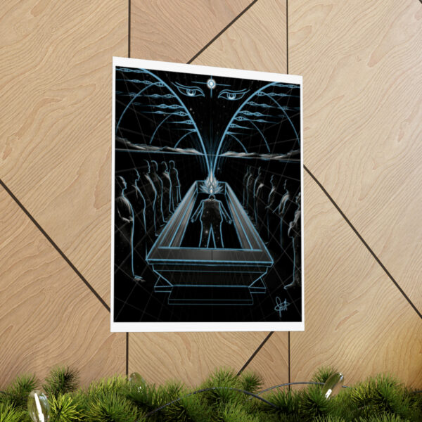 “Cosmic Funeral (Sketch)” Print - Image 21